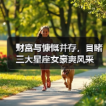 财富与慷慨并存，目睹三大星座女豪爽风采（图1）