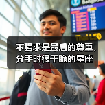不强求是最后的尊重，分手时很干脆的星座（图3）