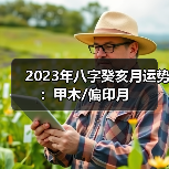2023年八字癸亥月运势：甲木/偏印月（图3）