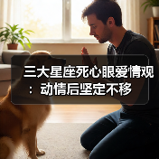 三大星座死心眼爱情观：动情后坚定不移（图1）