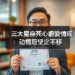 三大星座死心眼爱情观：动情后坚定不移（图4）