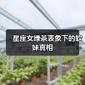 星座女绿茶表象下的软妹真相（图3）