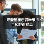哪些星座恋爱难维持 分手却轻而易举（图1）