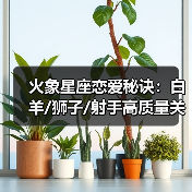 火象星座恋爱秘诀：白羊/狮子/射手高质量关系指南（图2）