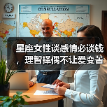 星座女性谈感情必谈钱，理智择偶不让爱变苦（图4）