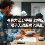 冷暴力逼分手星座解析：双子天蝎摩羯的残酷方式（图4）