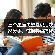 三个星座失望累积后决然分手，性格特点揭秘（图3）