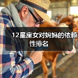 12星座女对妈妈的依赖性排名（图2）