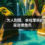 为人刚强、杀伐果断的星座狠角色(图1) 为人刚强、杀伐果断的星座狠角色(图1)