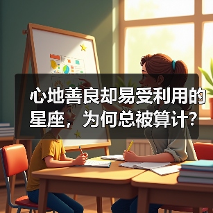 心地善良却易受利用的星座，为何总被算计？（图1）