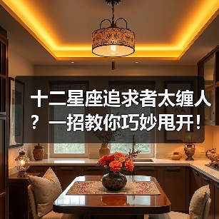 十二星座追求者太缠人？一招教你巧妙甩开！（图1）