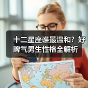 十二星座谁最温和?好脾气男生性格全解析(图1) 十二星座谁最温和?好脾气男生性格全解析(图1)