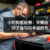小奶狗星座男：天蝎座、狮子座与白羊座的专属魅力（图1）