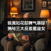貌美如花却脾气暴躁？揭秘三大反差星座女（图1）