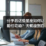 分手后这些星座如何让前任吃瘪?天蝎座到白羊座的反击策略(图3) 分手后这些星座如何让前任吃瘪?天蝎座到白羊座的反击策略(图3)