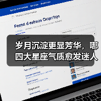 岁月沉淀更显芳华,哪四大星座气质愈发迷人?(图2) 岁月沉淀更显芳华,哪四大星座气质愈发迷人?(图2)