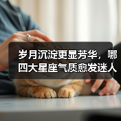 岁月沉淀更显芳华,哪四大星座气质愈发迷人?(图1) 岁月沉淀更显芳华,哪四大星座气质愈发迷人?(图1)