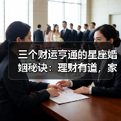 三个财运亨通的星座婚姻秘诀：理财有道，家庭幸福（图2）