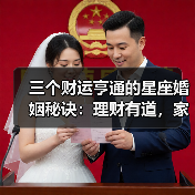 三个财运亨通的星座婚姻秘诀：理财有道，家庭幸福（图4）