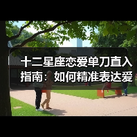 十二星座恋爱单刀直入指南:如何精准表达爱意(图2) 十二星座恋爱单刀直入指南:如何精准表达爱意(图2)