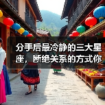 分手后最冷静的三大星座，断绝关系的方式你意想不到（图3）