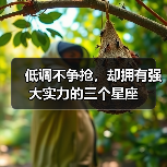低调不争抢，却拥有强大实力的三个星座（图1）