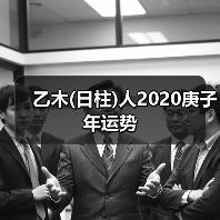 乙木(日柱)人2020庚子年运势（图2）