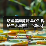 这些星座竟能读心?揭秘三大星座的“读心术”高招(图4) 这些星座竟能读心?揭秘三大星座的“读心术”高招(图4)