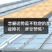 恋爱运势最不稳定的星座排名：谁需警惕？（图2）