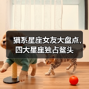 猫系星座女友大盘点，四大星座独占鳌头（图1）