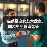 猫系星座女友大盘点，四大星座独占鳌头（图4）