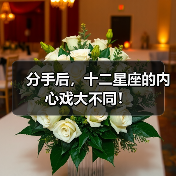 分手后，十二星座的内心戏大不同！（图2）