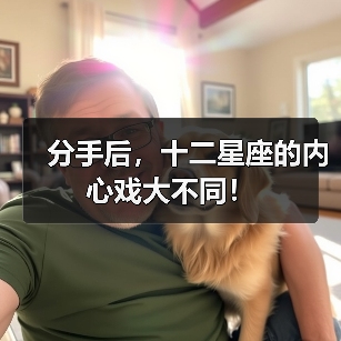 分手后，十二星座的内心戏大不同！（图3）