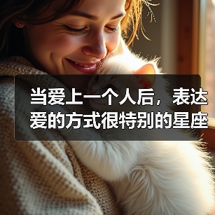 当爱上一个人后，表达爱的方式很特别的星座（图3）