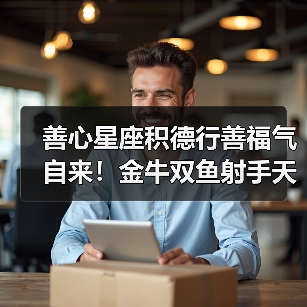善心星座积德行善福气自来！金牛双鱼射手天秤上榜（图2）