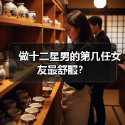 做十二星男的第几任女友最舒服?(图1) 做十二星男的第几任女友最舒服?(图1)