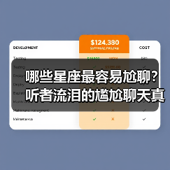 哪些星座最容易尬聊？听者流泪的尴尬聊天真相（图4）