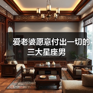 爱老婆愿意付出一切的三大星座男（图4）