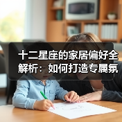 十二星座的家居偏好全解析:如何打造专属氛围?(图4) 十二星座的家居偏好全解析:如何打造专属氛围?(图4)
