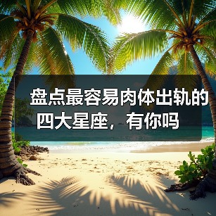 盘点最容易肉体出轨的四大星座,有你吗(图2) 盘点最容易肉体出轨的四大星座,有你吗(图2)
