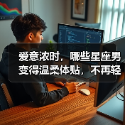 爱意浓时,哪些星座男变得温柔体贴,不再轻易发火(图1) 爱意浓时,哪些星座男变得温柔体贴,不再轻易发火(图1)