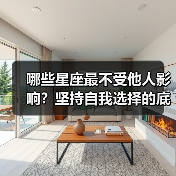 哪些星座最不受他人影响？坚持自我选择的底气（图4）