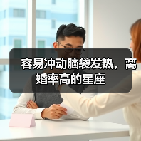 容易冲动脑袋发热，离婚率高的星座（图2）