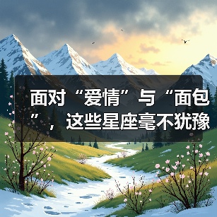 面对“爱情”与“面包”,这些星座毫不犹豫选择面包(图4) 面对“爱情”与“面包”,这些星座毫不犹豫选择面包(图4)