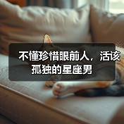不懂珍惜眼前人,活该孤独的星座男(图2) 不懂珍惜眼前人,活该孤独的星座男(图2)
