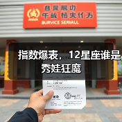 指数爆表，12星座谁是秀娃狂魔（图1）