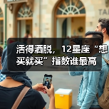 活得洒脱,12星座“想买就买”指数谁最高(图4) 活得洒脱,12星座“想买就买”指数谁最高(图4)
