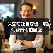 失恋后独自疗伤，沉默代替言语的星座（图2）