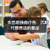 失恋后独自疗伤，沉默代替言语的星座（图1）