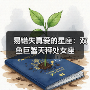 易错失真爱的星座:双鱼巨蟹天秤处女座(图3) 易错失真爱的星座:双鱼巨蟹天秤处女座(图3)